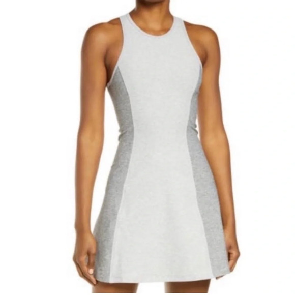 Outdoor Voices Dresses & Skirts - Outdoor Voices Athena Athletic Dress Dove / Ash Gray Grey Pickleball Mini Dress